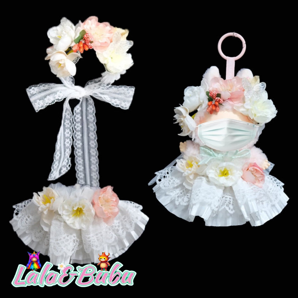 Dreamy Princess Dress Collection for Labu – Elegant & Adorable Outfits for 15-17cm Vinyl Art Dolls，Sweet Lolita Dress Set