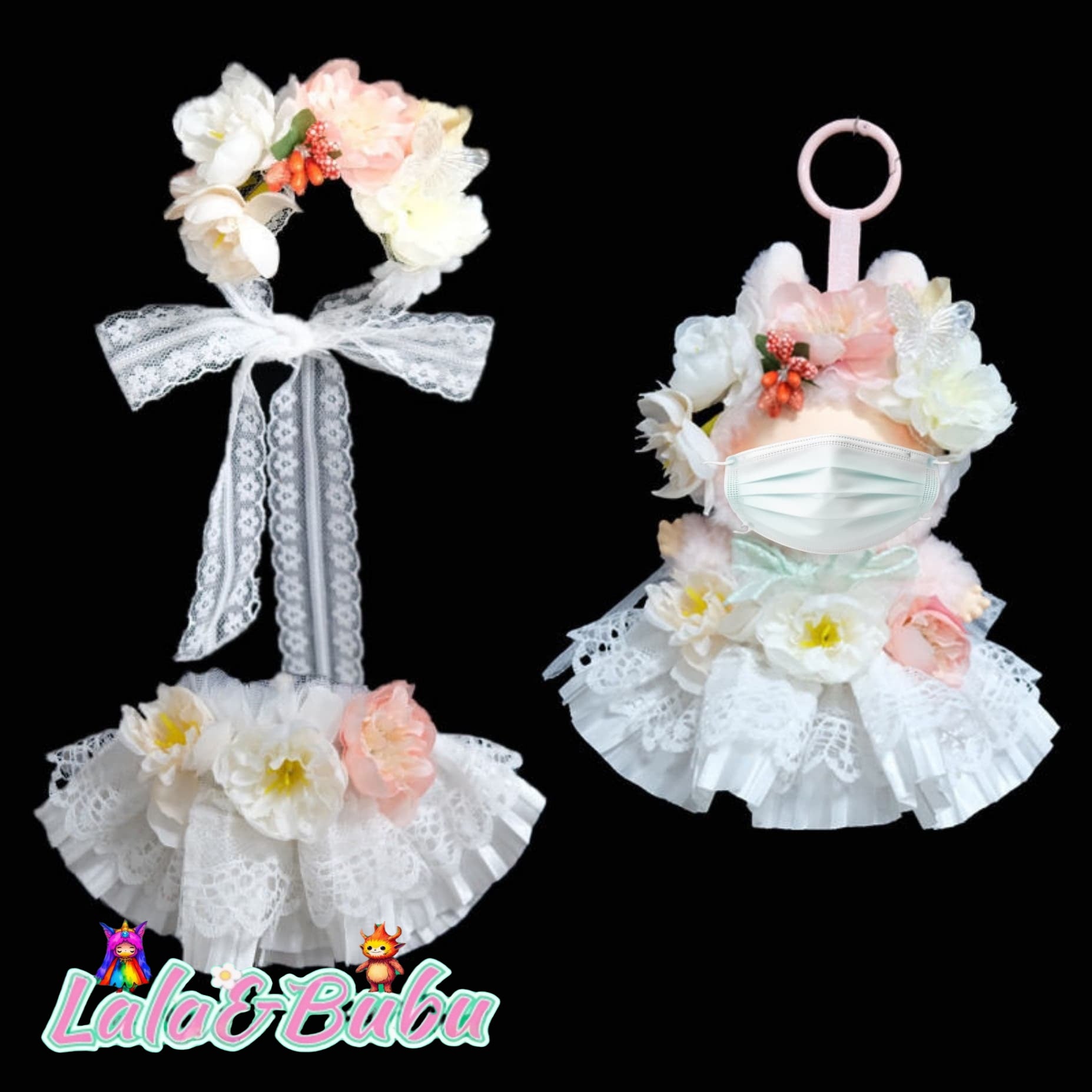 Dreamy Princess Dress Collection for Labu – Elegant & Adorable Outfits for 15-17cm Vinyl Art Dolls，Sweet Lolita Dress Set