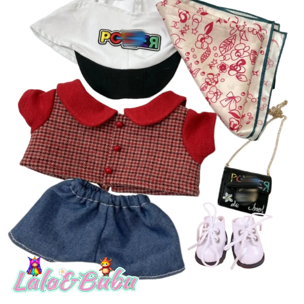 Celebrity Red Carpet Dresses for Labu – 15-17cm Vinyl Doll Replicas of Famous Looks，Celebrity Same Series