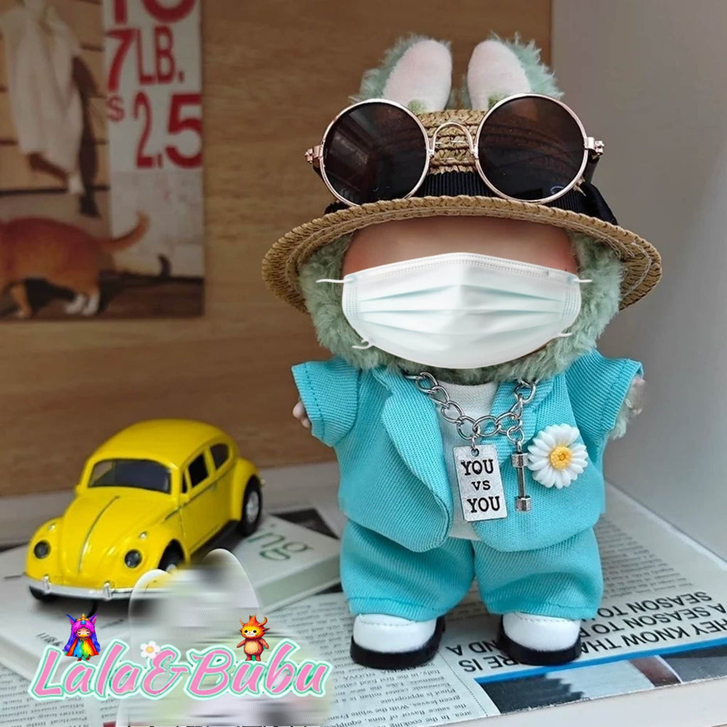 Celebrity Red Carpet Dresses for Labu – 15-17cm Vinyl Doll Replicas of Famous Looks，Celebrity Same Series